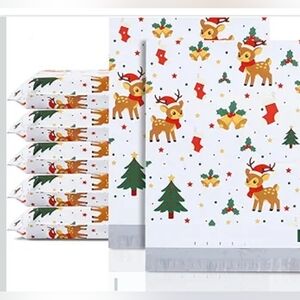 Reindeer Christmas Poly Mailers (6x9) (50ct.)
